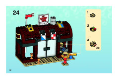 LEGO 3833 instructions page 32 – build guide