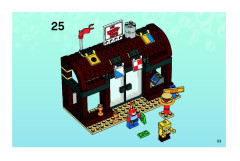 LEGO 3833 instructions page 33 – build guide