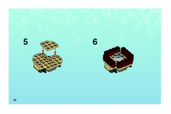 LEGO 3833 instructions page 36 – build guide