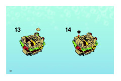 LEGO 3833 instructions page 40 – build guide