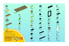 LEGO 3833 instructions page 44 – build guide