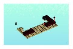 LEGO 3833 instructions page 7 – build guide