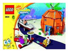 LEGO 3834 instructions page 1 – build guide