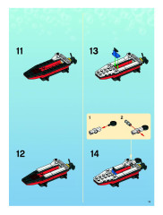 LEGO 3834 instructions page 13 – build guide