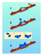 LEGO 3834 instructions page 17 – build guide