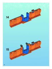 LEGO 3834 instructions page 20 – build guide