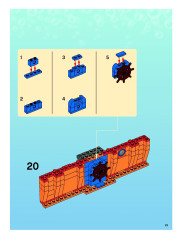 LEGO 3834 instructions page 23 – build guide