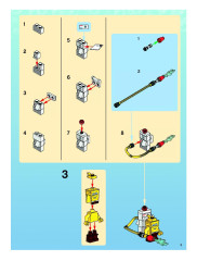 LEGO 3834 instructions page 3 – build guide