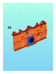 LEGO 3834 instructions page 33 – build guide