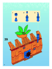 LEGO 3834 instructions page 40 – build guide