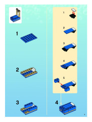 LEGO 3834 instructions page 5 – build guide
