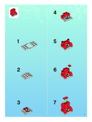 LEGO 3834 instructions page 7 – build guide