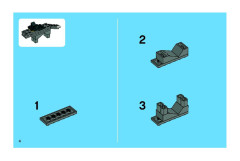 LEGO 3845 instructions page 4 – build guide
