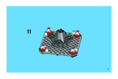 LEGO 3846 instructions page 11 – build guide