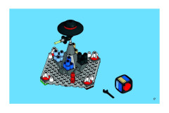 LEGO 3846 instructions page 17 – build guide