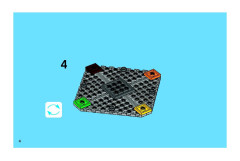 LEGO 3846 instructions page 4 – build guide