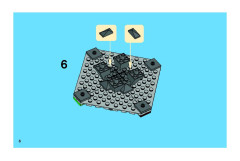 LEGO 3846 instructions page 6 – build guide