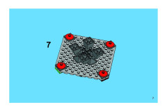 LEGO 3846 instructions page 7 – build guide