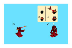 LEGO 3847 instructions page 5 – build guide