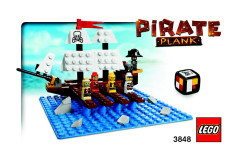 LEGO 3848 instructions page 1 – build guide