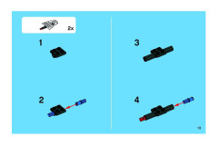 LEGO 3848 instructions page 13 – build guide