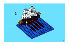 LEGO 3848 instructions page 15 – build guide