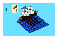 LEGO 3848 instructions page 16 – build guide