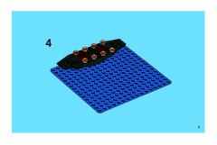 LEGO 3848 instructions page 5 – build guide