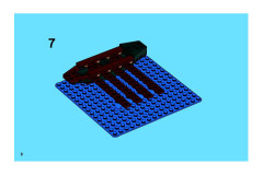 LEGO 3848 instructions page 8 – build guide