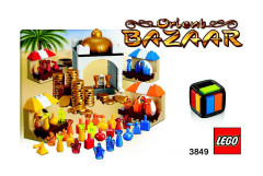 LEGO 3849 instructions page 1 – build guide