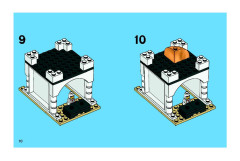 LEGO 3849 instructions page 10 – build guide