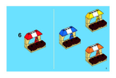 LEGO 3849 instructions page 5 – build guide