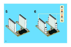 LEGO 3849 instructions page 8 – build guide