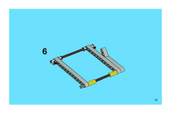 LEGO 3850 instructions page 21 – build guide