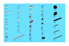 LEGO 3850 instructions page 38 – build guide