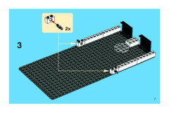 LEGO 3850 instructions page 7 – build guide