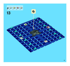 LEGO 3851 instructions page 19 – build guide