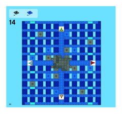 LEGO 3851 instructions page 20 – build guide