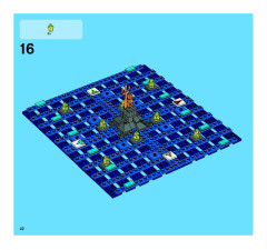 LEGO 3851 instructions page 22 – build guide