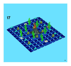 LEGO 3851 instructions page 23 – build guide