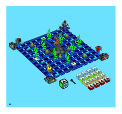 LEGO 3851 instructions page 26 – build guide