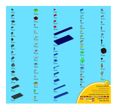 LEGO 3851 instructions page 27 – build guide