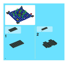 LEGO 3851 instructions page 8 – build guide