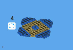 LEGO 3852 instructions page 6 – build guide