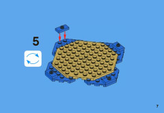 LEGO 3852 instructions page 7 – build guide