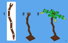 LEGO 3853 instructions page 11 – build guide