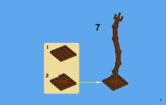 LEGO 3853 instructions page 5 – build guide