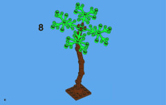 LEGO 3853 instructions page 6 – build guide