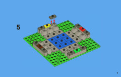 LEGO 3854 instructions page 7 – build guide