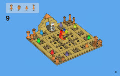 LEGO 3855 instructions page 11 – build guide